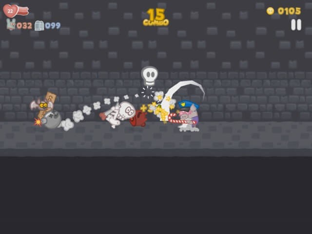 Cùng chiến binh lợn đánh bại lũ quái vật trong game Bacon May Die