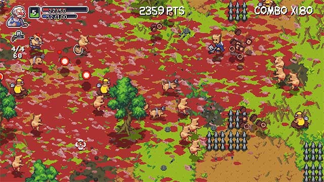 Lối chơi bắn súng vui nhộn và “máu me”