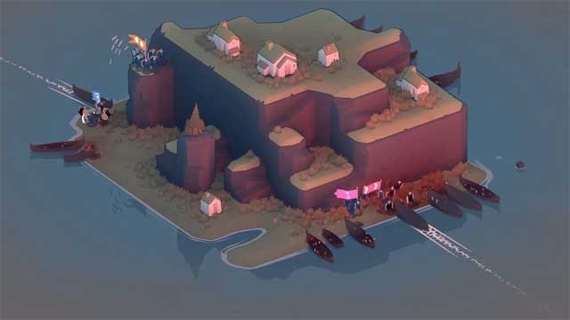 Bad North for Android có lối chơi Roguelite đậm tính chiến thuật