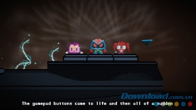 Đồng hành cùng chiếc tay cầm nổi loạn trong game hành động đi cảnh Bad Pad cho máy tính