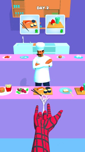 Vào vai người nhện và ăn trộm đồ