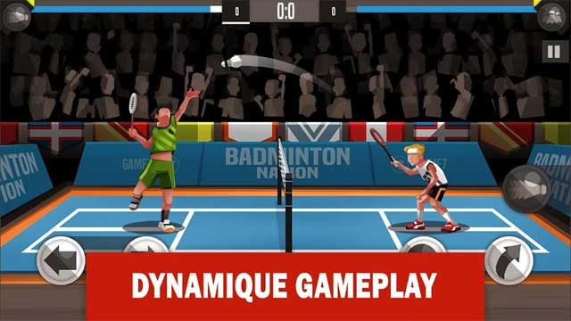 Badminton League for Android có gameplay đa dạng và đồ họa bắt mắt