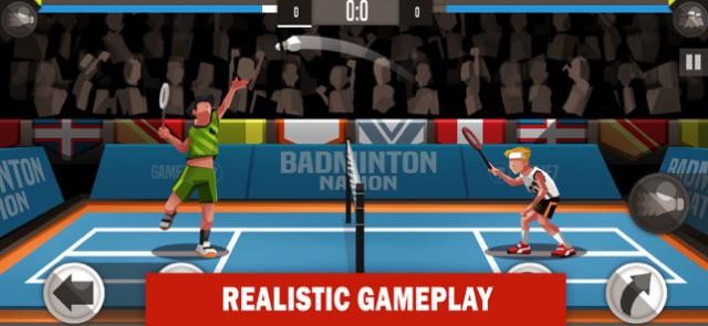 Badminton League là game cầu lông có lối chơi chân thực, hấp dẫn trên di động