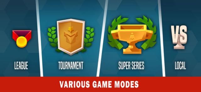 Nhiều chế độ game cho người chơi lựa chọn và thể hiện tài năng