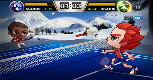 Badminton Legend cho Android là một trò chơi cầu lông 2D đặc sắc