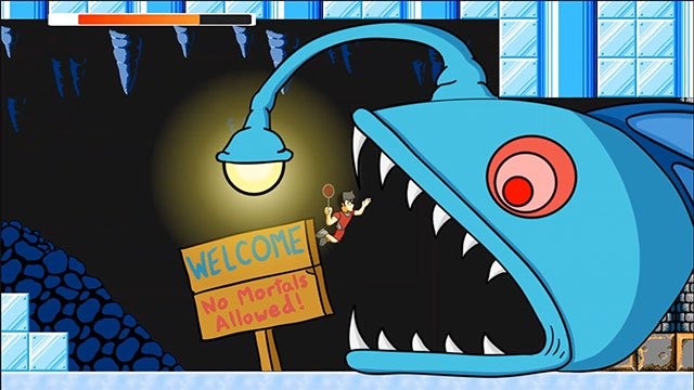 Điều khiển nhân vật di chuyển và đánh cầu lông