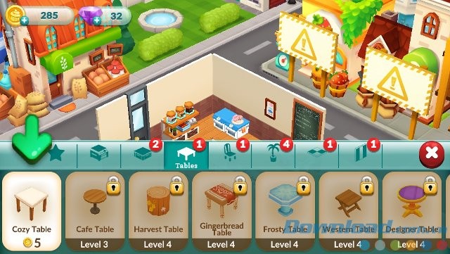 Tạo phong cách riêng cho quán