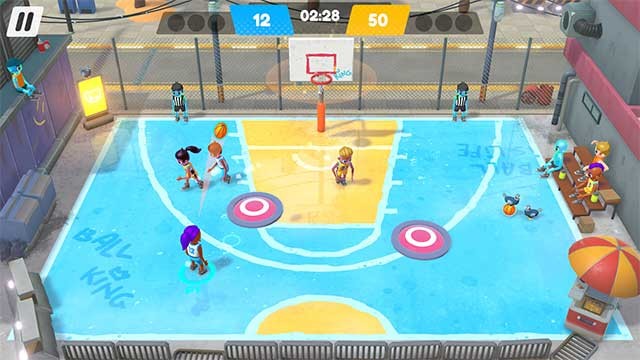 Ball King Jam là trò chơi thể thao chủ đề bóng rổ dựa trên cơ chế vật lý hài hước