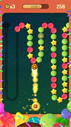 Bắn các quả bóng power-ups