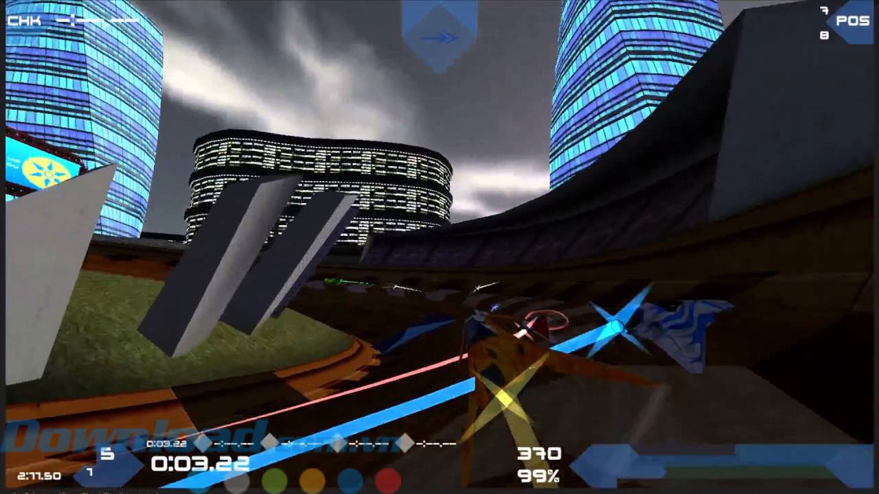 Game đua phi thuyền BallisticNG