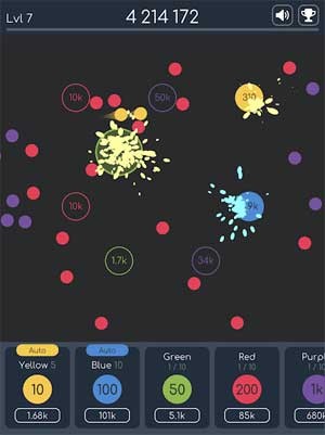 Balls Control cho Android là game idle có lối chơi độc đáo
