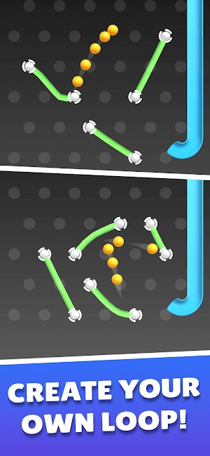 Tạo ra vòng lặp của bạn trong game Balls n Ropes