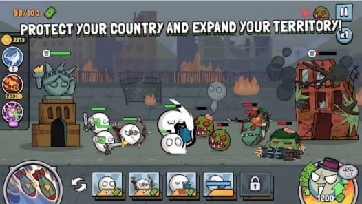 Đắm chìm trong những trận chiến căng thẳng và mở rộng đế chế trên toàn bản đồ