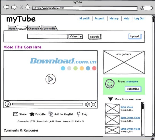 Tính năng của phần mềm Balsamiq Mockups