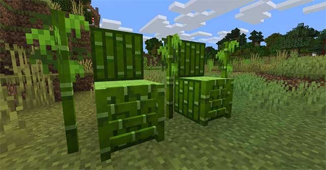 Dùng tre để chế tạo giàn giáo, gậy, đồ nội thất trong nhà