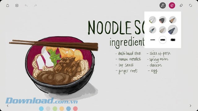 6 lựa chọn đầu bút