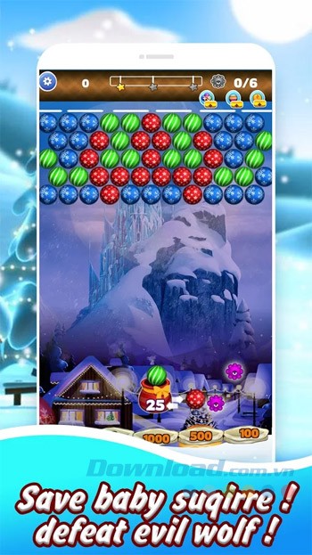 Chơi game bắn bóng