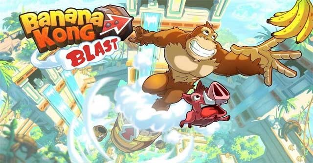 Banana Kong Blast cho Android là phần tiếp theo của trò chơi chạy bất tận Banana Kong