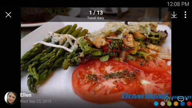 BAND với giao diện khám phá hành trình ẩm thực