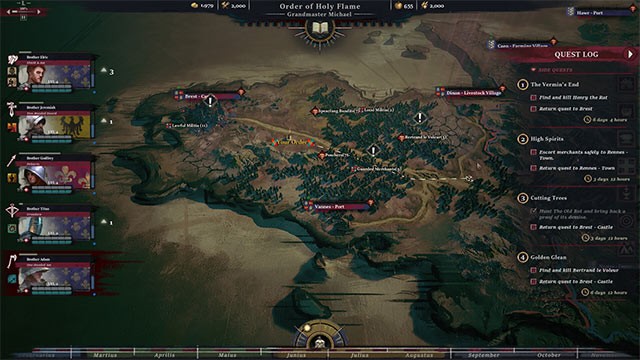 Mỗi bản đồ trong game Band of Crusaders đòi hỏi chiến lược và cách dàn trận riêng