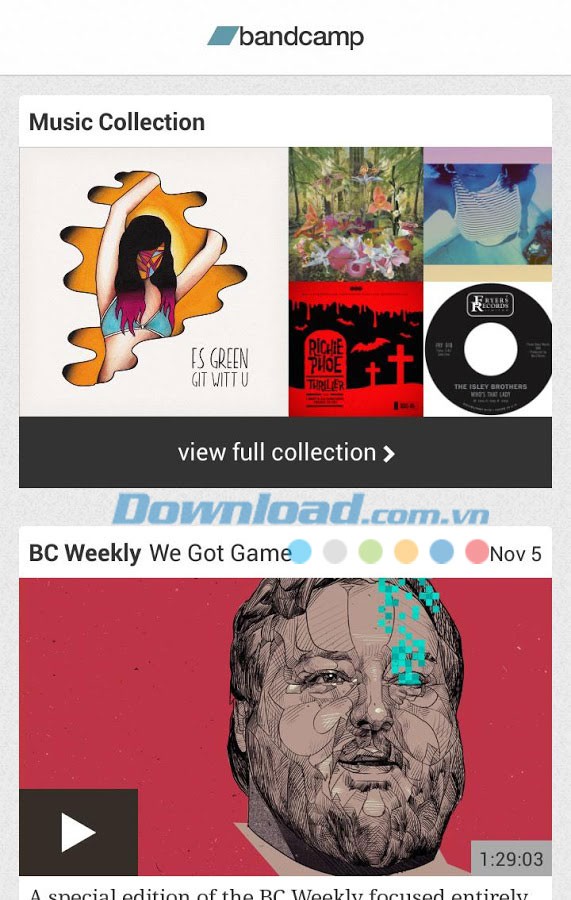 Bandcamp for Android