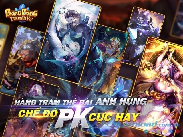 Hàng trăm thẻ bài anh hùng