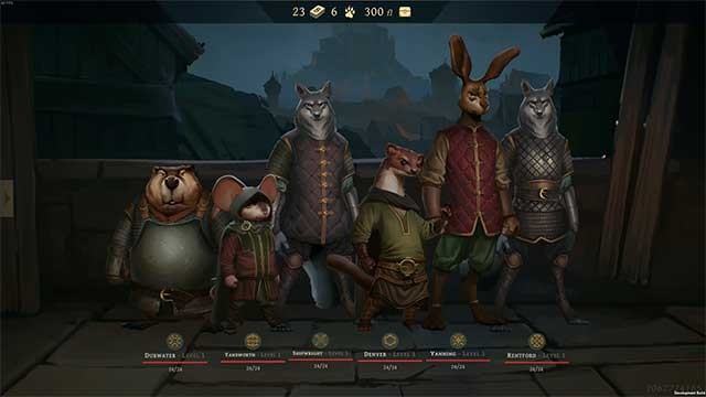 Xây dựng một nhóm lên đến 6 người trong suốt hành trình chiến đấu