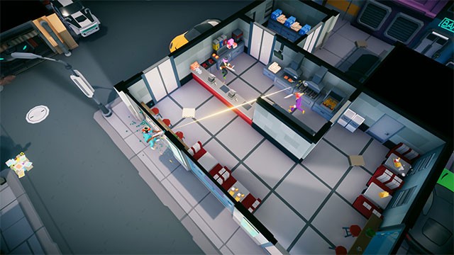 Chơi game với góc nhìn từ trên xuống giúp bao quát toàn bộ đấu trường