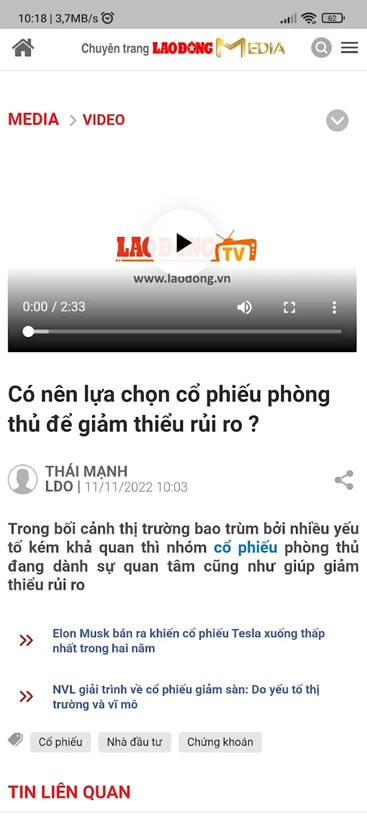 Tin tức kèm theo video