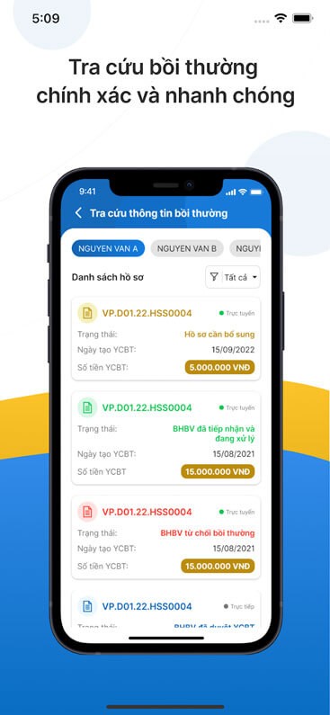 Tra cứu bồi thường