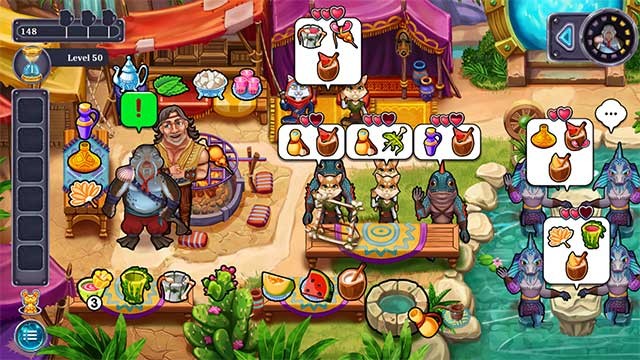 Giúp Emyr cứu thế giới trong trò chơi quản lý Barbarous: Family Secrets