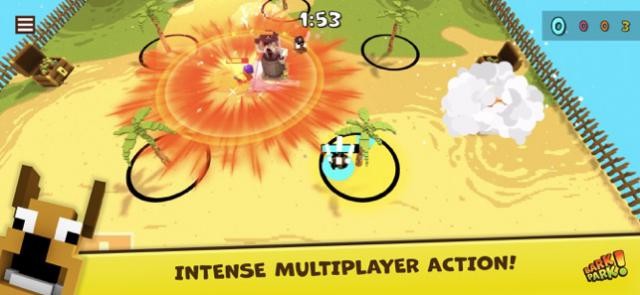 Bark Park! là game hành động nhiều người chơi cạnh tranh khốc liệt