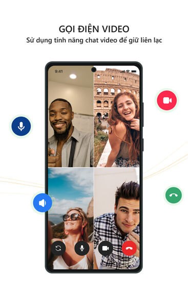 Hỗ trợ gọi video trực tuyến