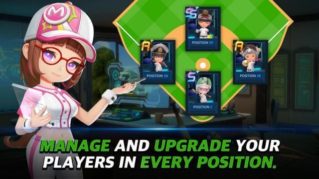 Quản lý và nâng cấp cầu thủ của bạn ở mọi vị trí trên sân