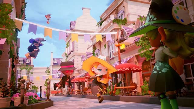 Khám phá đường phố phép thuật được thiết kế đầy màu sắc