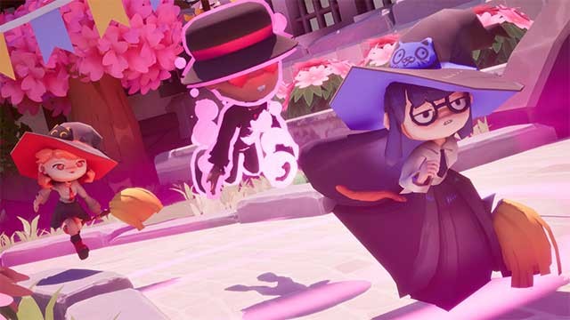 Tranh tài với mọi người trên cây chổi thần