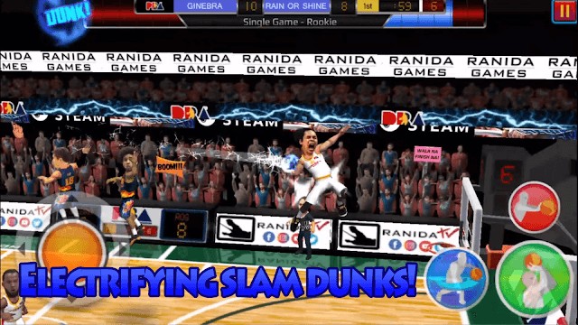 Tận hưởng chơi bóng rổ đấu 2v2 sôi động trong game Basketball Slam!