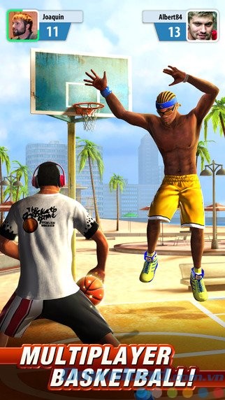 Game bóng rổ chân thực