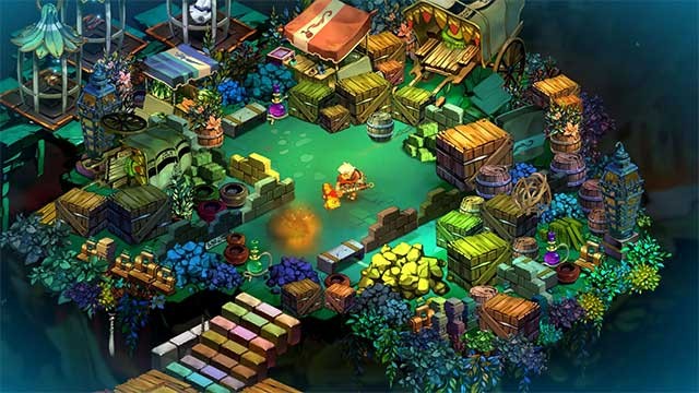 Game Bastion sở hữu đồ họa đẹp như tranh vẽ, tinh tế và rực rỡ sắc màu