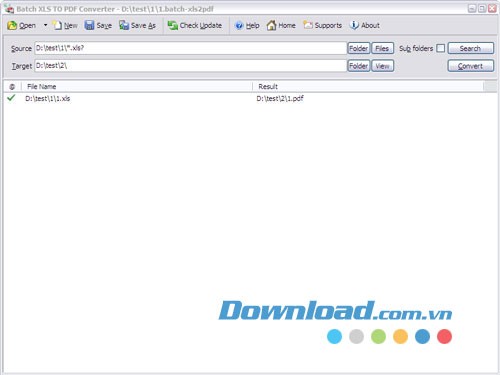 Batch Excel to PDF Converter