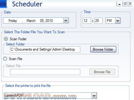 Batch Files Printing