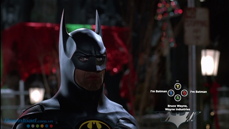 Vào vai người dơi Batman