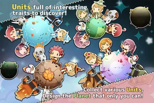 Thu thập các chiến binh và tạo ra hành tinh của riêng bạn