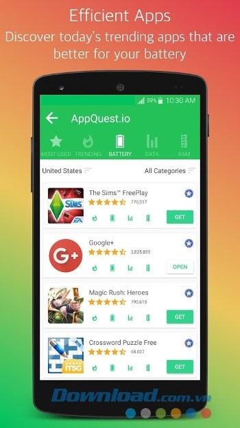 Khám phá những app tốt nhất cho pin mỗi ngày