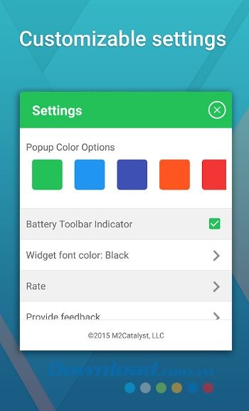 Tùy chỉnh cài đặt