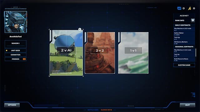 Chinh phục các trận chiến 1v1 hoặc 2v2 với AI và game thủ thực