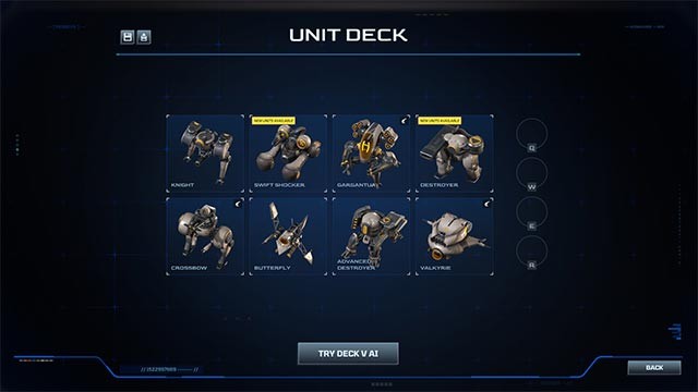 Tùy chỉnh Unit Deck và trở thành Battle Ace đích thực