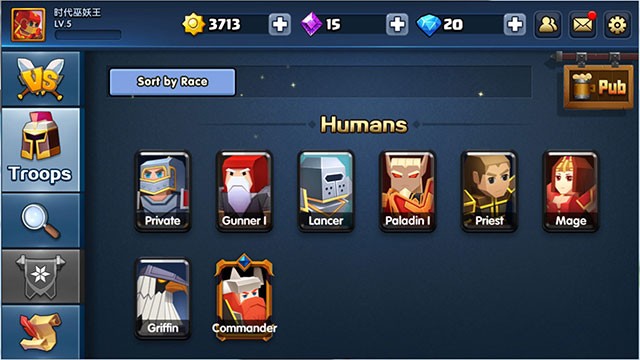 Chiêu mộ đội quân hùng mạnh