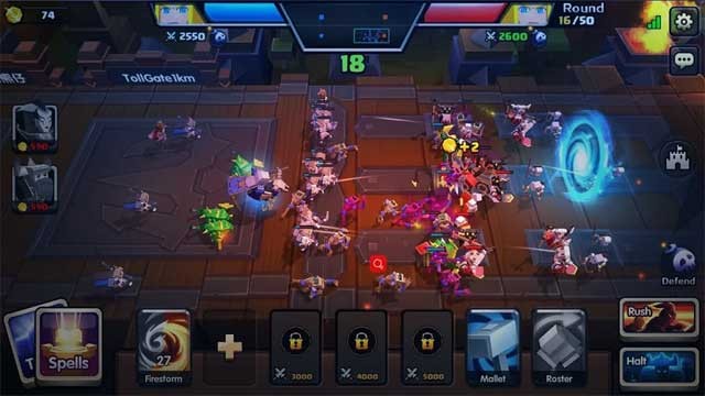 Thưởng thức những trận chiến mãn nhãn trong game Battle Brawlers for Android