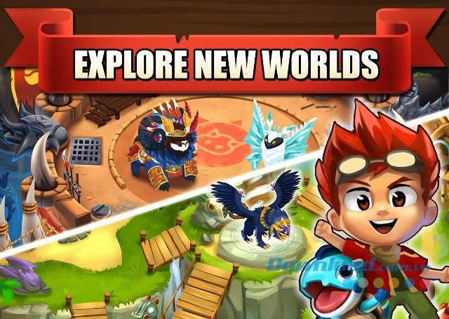 Khám phá thế giới ảo diệu trong Battle Camp cho Android